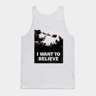 I Want to Believe in Santa Claus Tank Top